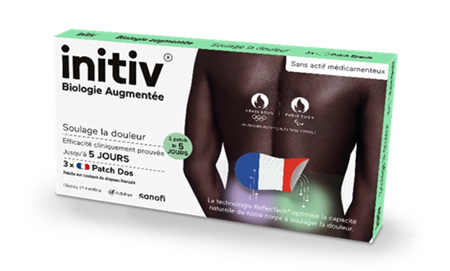 Patch initiv® tricolore dos