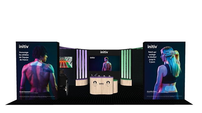 Stand initiv® Club France JO Paris 2024