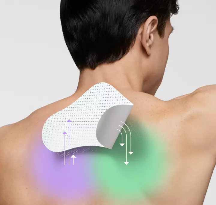 Patch anti-douleur biologie augmentée® Initiv avec technologie infrarouge